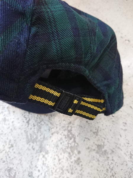 NOSEWHEELE 5 PANEL CAP - tartan check